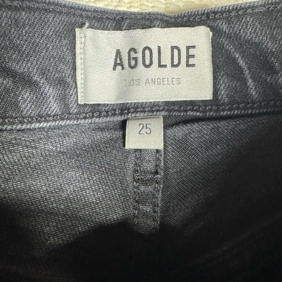 AGOLDE Riley High Rise Straight Crop - Picture 3 of 4